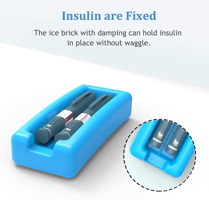 Vỏ làm mát du lịch Túi làm mát bảo vệ Túi làm mát PCM Ice Pack Giữ Insulin hoạt động