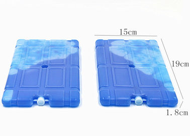 Không độc hại loại thực phẩm Eutectic Cold Plates Gel Polymer Cold Bricks Cho hộp làm mát Cho thực phẩm đông lạnh