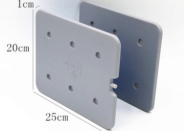 Đồ lạnh Eutectic hiệu quả cao Các gói lạnh y tế 25 X 20 X 1cm Cho thực phẩm đông lạnh