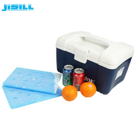 Blue PCM Coolant Flat HDPE Lớn Cooler Ice Packs Không độc hại - 25 độ cho thực phẩm đông lạnh