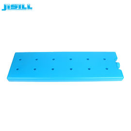 gói băng PCM ở nhiệt độ khác nhau gói băng lạnh lớn trọng lượng nhẹ 64,8 * 20 * 4,2cm với bột làm mát cho thực phẩm đông lạnh
