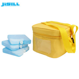 10*10*2 CM Mini Ice Packs cho thực phẩm lạnh và tươi / HDPE Plastic Ice Blocks cho máy làm mát cho thực phẩm đông lạnh