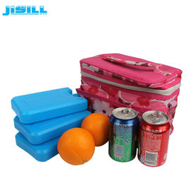 Quạt nhựa trong suốt Ice Pack, tùy chỉnh gói tủ đông đá để làm mát đồ uống