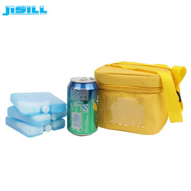HDPE chất lượng thực phẩm + SAP Mini Ice Packs Ice Block / Ice Gel Inside Liquid 10 * 10 * 2cm Cho thực phẩm đông lạnh