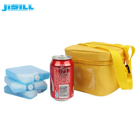 HDPE chất lượng thực phẩm + SAP Mini Ice Packs Ice Block / Ice Gel Inside Liquid 10 * 10 * 2cm Cho thực phẩm đông lạnh