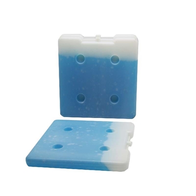 Tấm lạnh Eutectic bằng nhựa cứng tùy chỉnh Hộp đá làm mát màu xanh cho hậu cần chuỗi lạnh