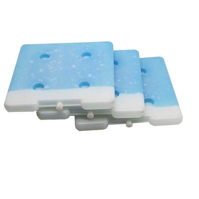 Tấm lạnh Eutectic bằng nhựa cứng tùy chỉnh Hộp đá làm mát màu xanh cho hậu cần chuỗi lạnh